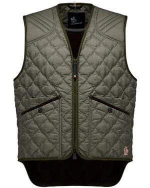 Moncler Gilet Matelassé Ilmen - Gray