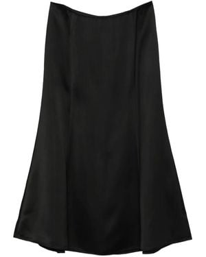 Herskind Flared Midi Skirt - Black