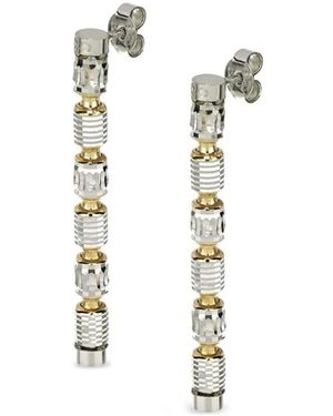 Desmo Barrel Pioneer Drop Earrings - Metallic