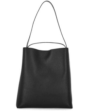 Aesther Ekme Sac Grained Leather Tote Bag - Black