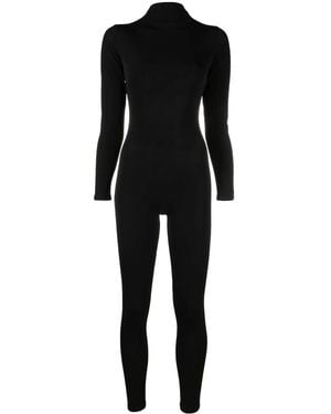 Atu Body Couture Long-Sleeve Jumpsuit - Black