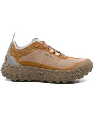 Norda Lace-Up Fastening Trainers - Brown