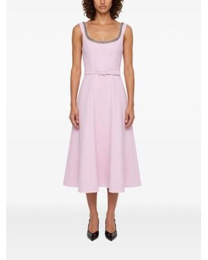 Rebecca Vallance Yolanda Midi Dress - Pink