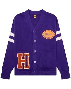 Human Made Vest Met Hartknoop En Rugbypatch - Paars