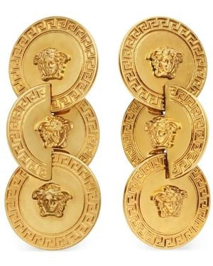 Versace Medusa Hängeohrringe - Mettallic