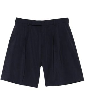 Paul Smith Pantalones Cortos Con Pinzas - Azul