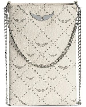Zadig & Voltaire Rock Phone Pouch - Grey