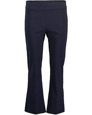 Avenue Montaigne Leo Flared Trousers - Blue