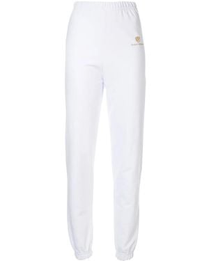 Chiara Ferragni Logo Print Track Trousers - White