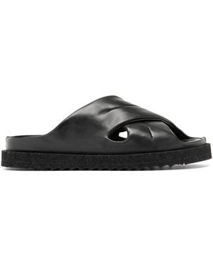 サンダル・ミュール OFFICINE CREATIVE Sandals (MIENNE 102 BUTTERO NAPPA POMICE) Officine Creative 