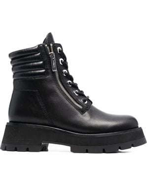 3.1 Phillip Lim Kate Double-Zip Boots - Black