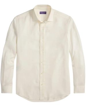 Ralph Lauren Flannel Shirt - White