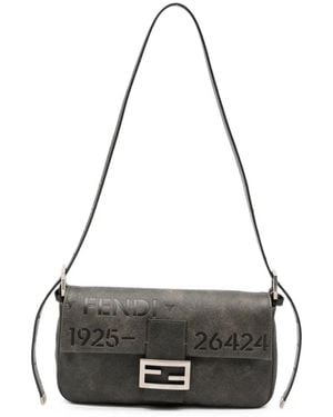Fendi Baguette 26424 Shoulder Bag - Black