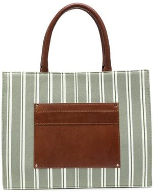 MAISON 123 Borsa Tote - Marrone