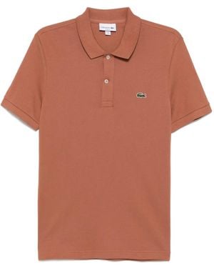 Lacoste Poloshirt Aus Pikee - Orange