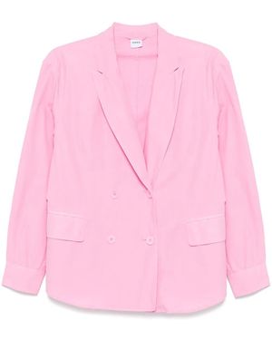 Aspesi Double-Breasted Blazer - Pink