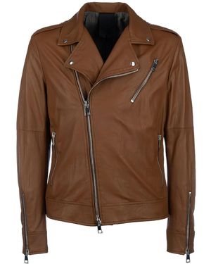 Giocasta Biker Jacket - Brown