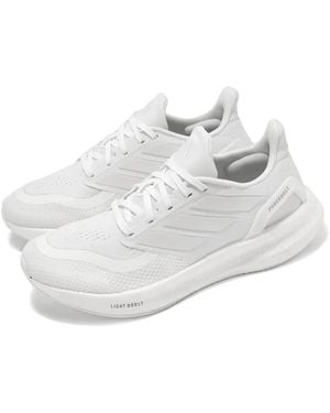 adidas Pureboost 23 Logo Detail Sneakers - White