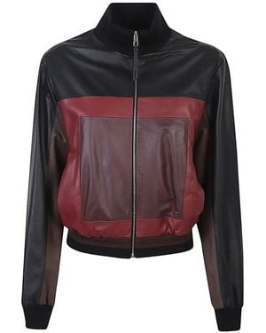 Loewe Square Inlay Jacket - Red