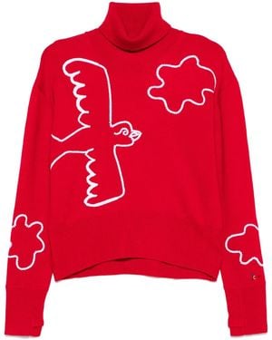 Rossignol X Jcc Turtleneck Sweater - Red