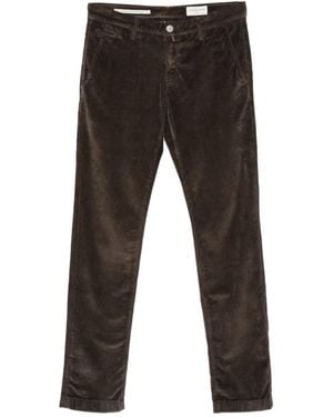 Jacob Cohen Pantalones Con Trabillas - Negro