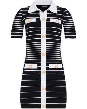 retroféte Kiersten dress - Schwarz