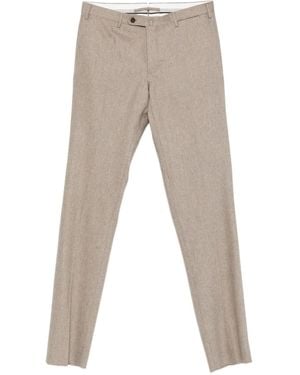 Incotex Pressed-Crease Trousers - Grey