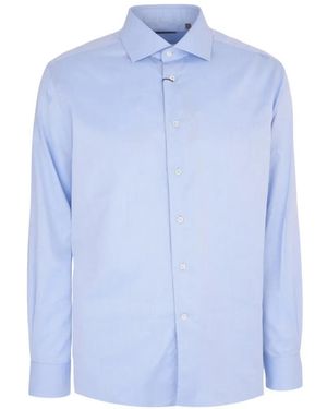 Corneliani Buttoned Shirt - Blue