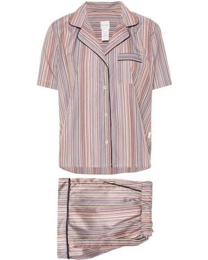Paul Smith Pyjama Mit Artist-Streifen - Pink