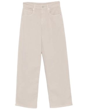 Brunello Cucinelli Logo-Patch Pants - White
