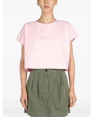 Department 5 Yumana Tie-Detail T-Shirt - Red