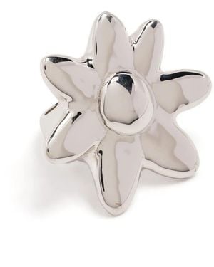 Ambush Floral-Shaped Ring - White