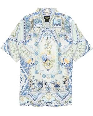 CAMILLA My Homespun Heart Shirt - Blue
