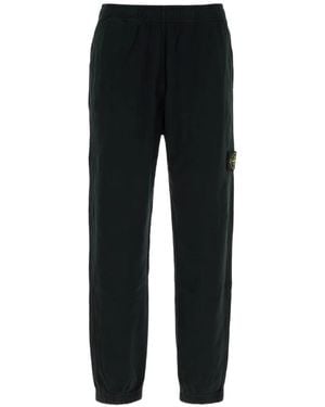 Stone Island Compass-Badge Track Trousers - Black