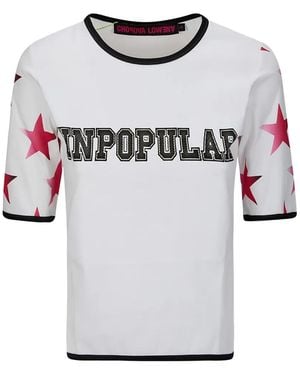 Chopova Lowena Star-Print Jersey T-Shirt - White