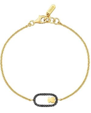 Tous Bear-Embellishment Bracelet - Metallic