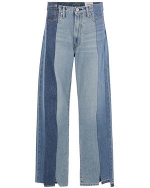 Kuro Mark Iv Deconstructed Jeans - Blue