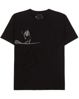 Osklen T-Shirt Mit Grafischem Print - Schwarz