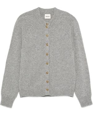 KHAITE Cardigan Ambre - Grigio