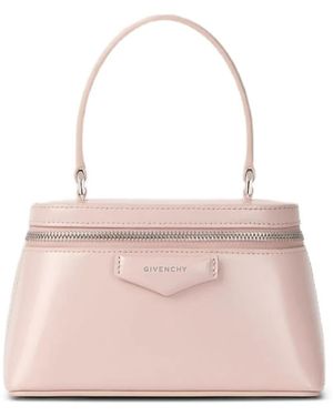 Givenchy Neceser Antigona De Piel Boxcalf Con Cadena - Rosa