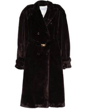 ROWEN ROSE Jas Met Dubbele Rij Knopen - Zwart