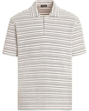 ZEGNA ポロシャツ - グレー