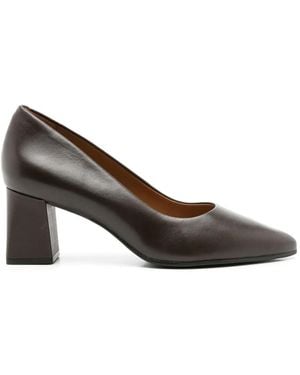 Sarah Chofakian Francesca 75Mm Pointed-Toe Court Shoes - Brown