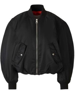 Givenchy Mantel mit Stehkragen - Schwarz