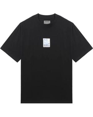 Musium Div. Graphic-Print Cotton T-Shirt - Black