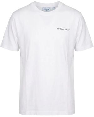 Off-White c/o Virgil Abloh Logo Quote T-Shirt - White