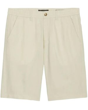 Marc O' Polo Linen Shorts - White