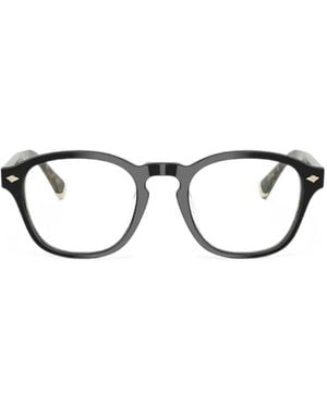 Brunello Cucinelli Geometric-Frame Glasses - Black
