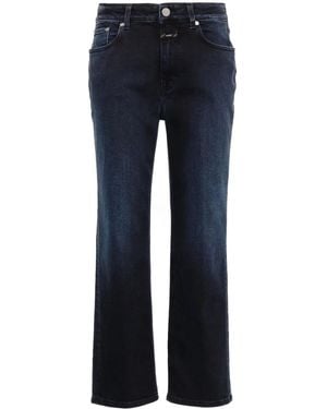 Closed Milo Mid-Rise Slim-Fit Jeans - Blue