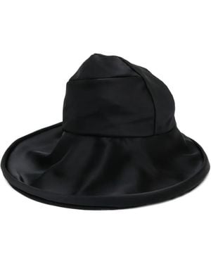 Junya Watanabe Fedora Con Arricciatura - Nero